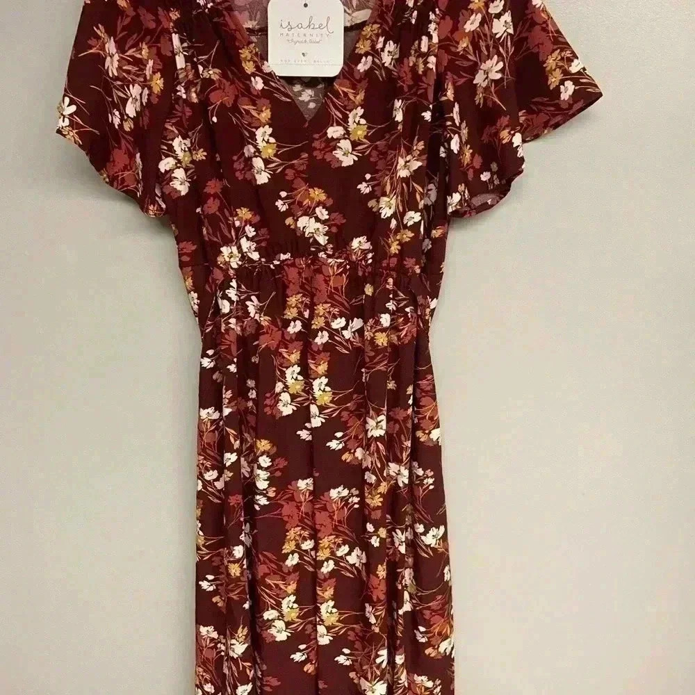 Isabel Maternity XS Floral Dress-worn twice!